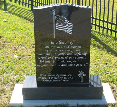 black veteran monument